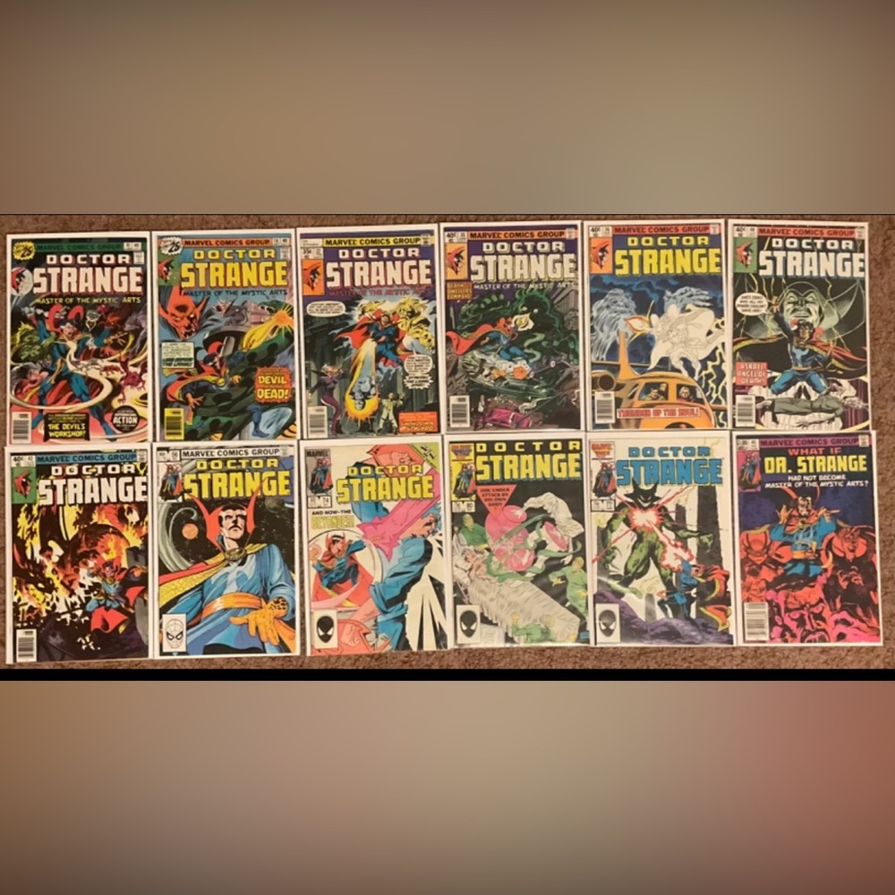 Dr. Strange Comic Book Lot (12 Books)
